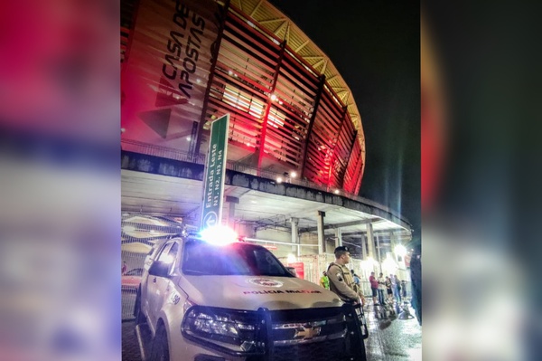 Torcedor do Bahia é preso no setor Sul da Arena Fonte Nova