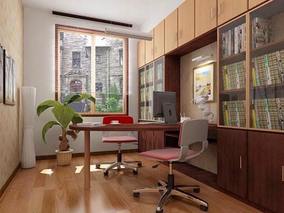 5 Desain Ruang Kantor  Kecil  Untuk Rumah Jasa Renovasi 