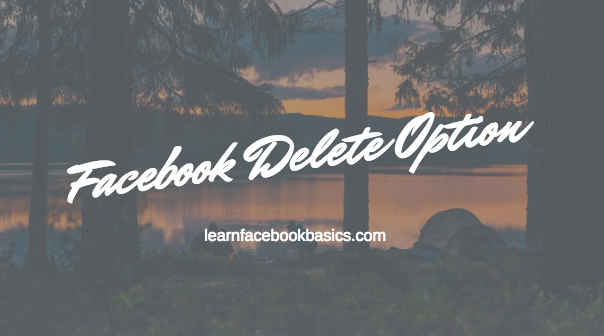 Delete Facebook Account Right Now | Facebook Delete Option