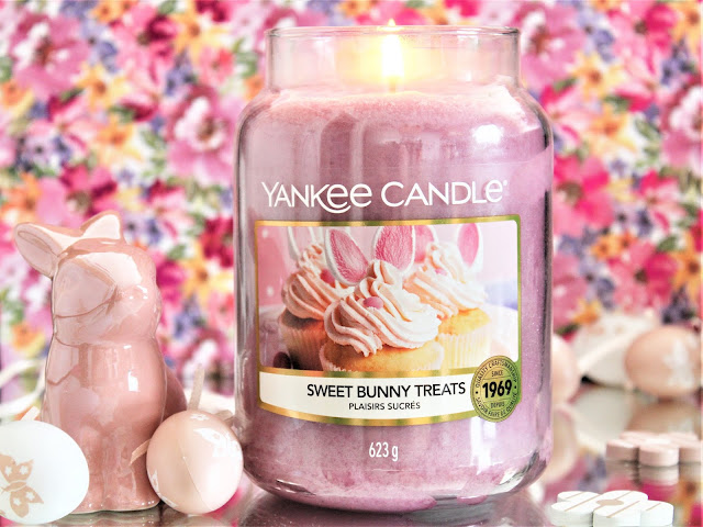 Yankee Candle Sweet Bunny Treats avis, sweet bunny treats, yankee candle plaisirs sucrés avis, plaisirs sucrés yankee candle, bougie de pâques yankee candle, bougie parfumée pâques, sweet bunny treats yankee candle, bougie yankee candle