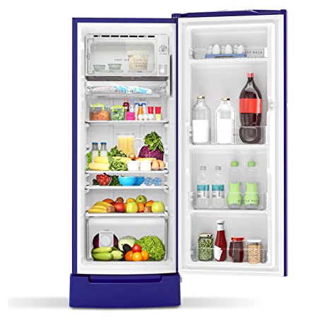 Whirlpool 215 L 5 Star Inverter Direct-Cool Single Door Refrigerator with Intellisense inverter technology(230 IMPRO ROY 5S INV SAPPHIRE ABYSS, Sapphire Abyss)