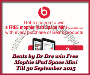 Beats By Dr Dre Win Mophie iPad Space Mini 05 August 2015