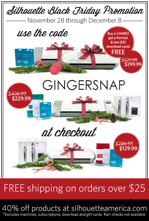 Black Friday Silhouette Sale