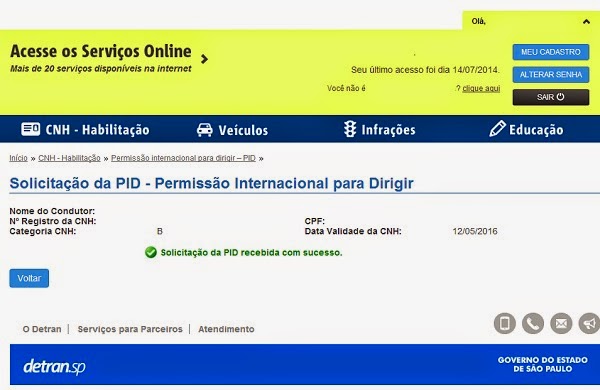 Como fazer a PID - Permissão Internacional para Dirigir 