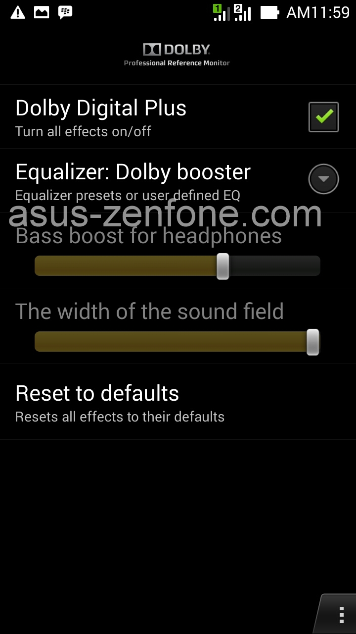 Dolby Digital for Asus Zenfone (NO Root) ~ Asus Zenfone 