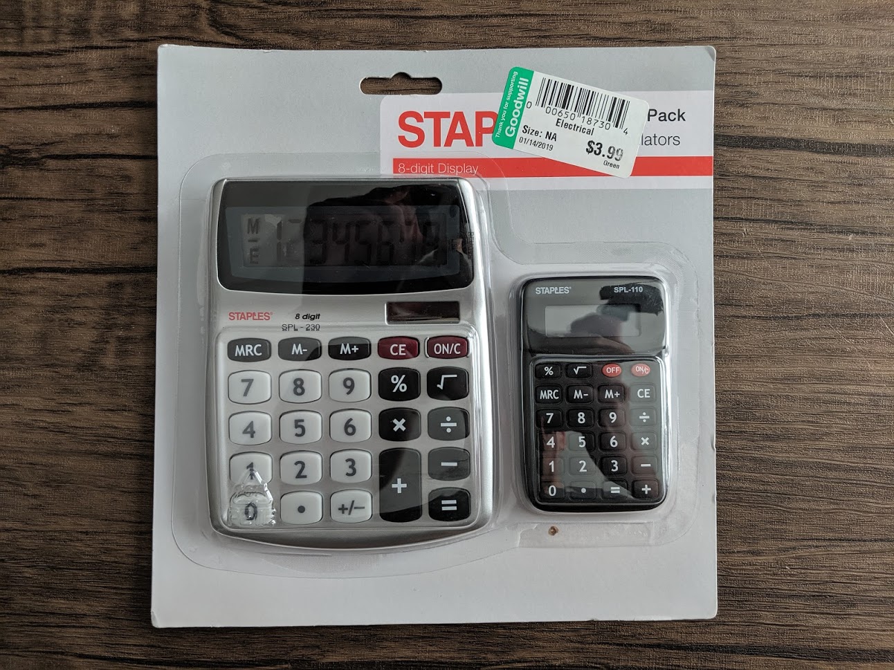 Staples Printing Office Calculators