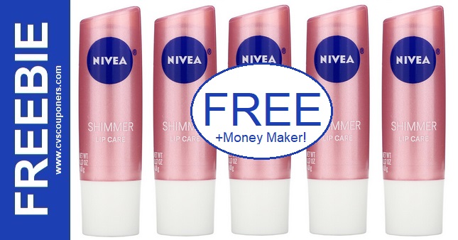 FREE Nivea Shimmer Lip Care Stick at CVS 10/23-10/30