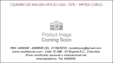 CILINDRO DE IMAGEN AFICIO 2060 – 2075 - MP7500 (ORIG)