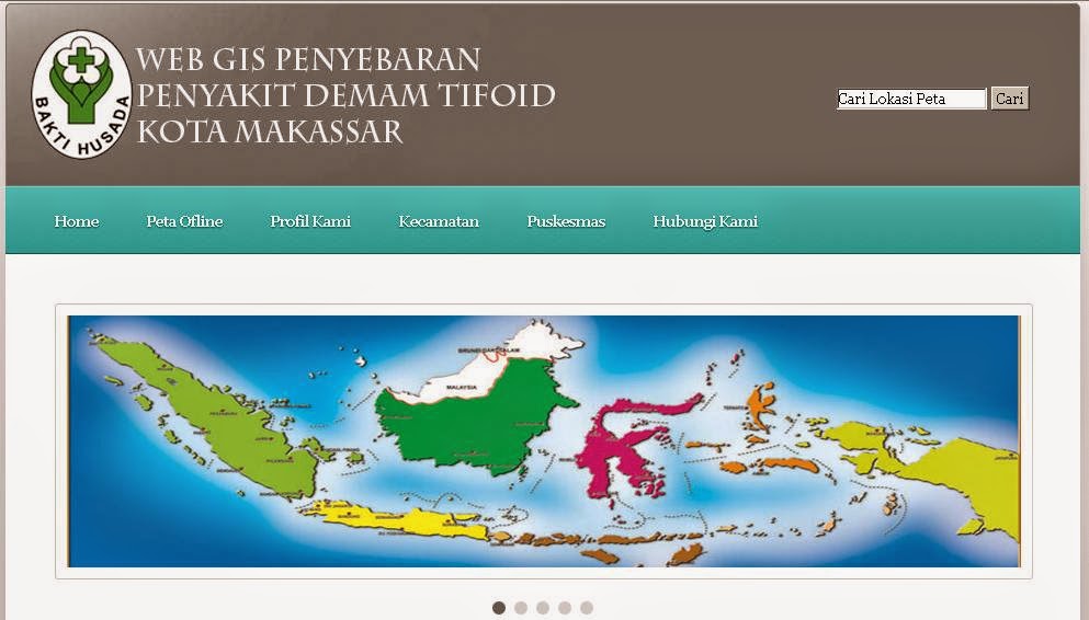 Sistem Informasi geografis Penyebaran Penyakit Demam 
