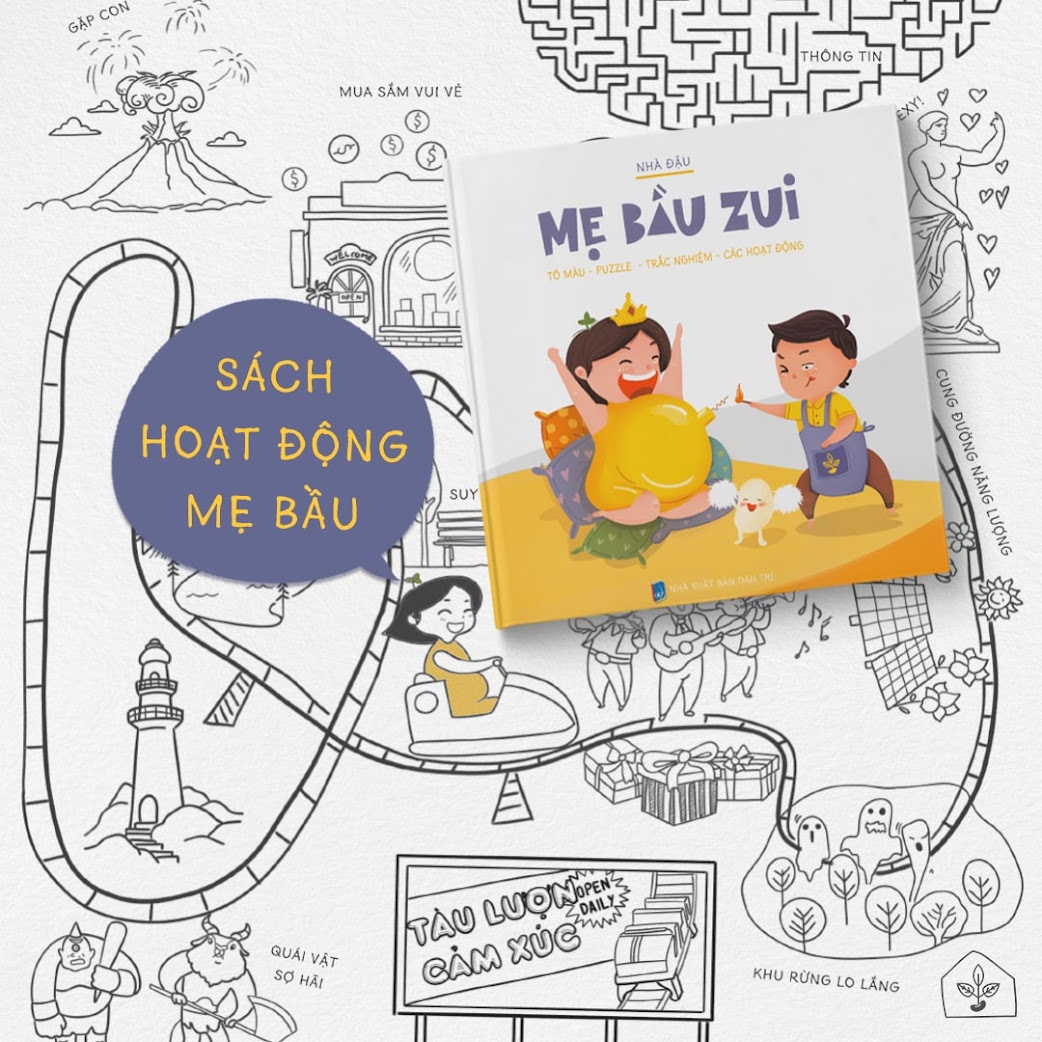 [A116] Mua sách tô màu cho Bà Bầu tiết kiệm nhất