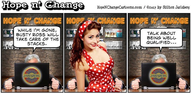 obama, obama jokes, political, humor, cartoon, conservative, hope n' change, hope and change, stilton jarlsberg, busty ross, last cartoon, archive