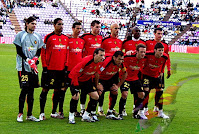 R. C. D. MALLORCA - Palma de Mallorca, España - Temporada 2008-09 - REAL VALLADOLID C. F. 3 (García Calvo, Vivar Dorado y Goitom), R. C. D. MALLORCA 0 - 30/11/2008 - Liga de 1ª División, jornada 13 - Valladolid, estadio Nuevo José Zorrilla - Alineación: Lux; Josemi, Nunes, David Navarro (Ramis, 44') Corrales; Varela (Jurado, 62'), Martí, Santana (Castro, 80') Arango; Webó y Aduriz