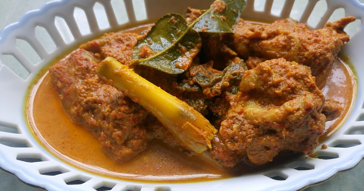 Tertunailah Hasrat Di Hati: Gulai Ayam Kampung Ala Padang 