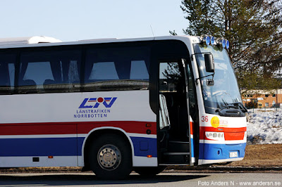 buss Norrbotten länstrafiken