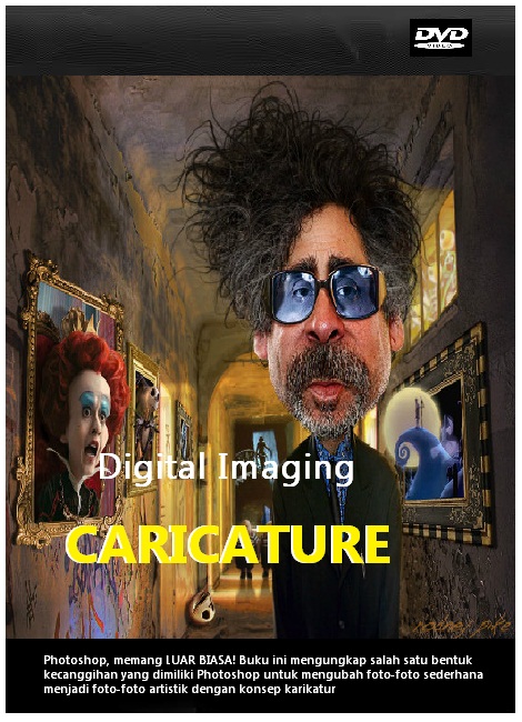 Digital Imaging Caricature  Pusat CD VCD DVD Tutorial amp Ebook