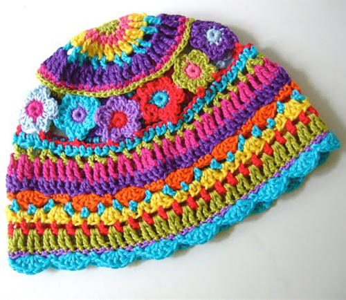 Colorful Hat - Free Pattern