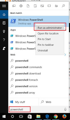 power shell admin