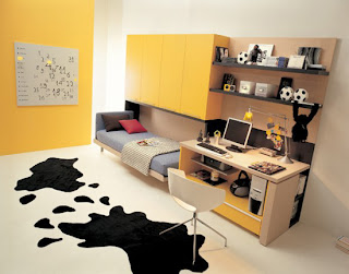 Inspirasi 4 Desain Furnitur Multifungsi Ruang Terbatas dengan Tempat Tidur Lipat - Folding Bed Design Furniture