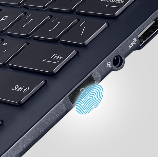 Fingerprint-readin-power-button