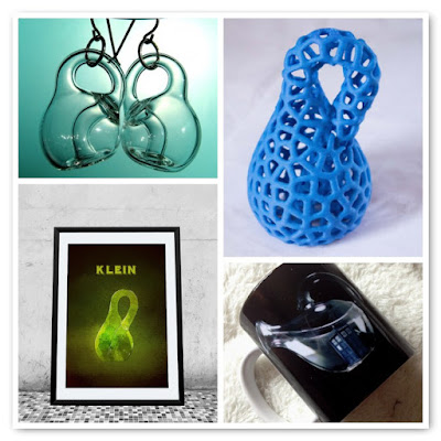 image klein bottle creations earrings poster glowing dr who mug 3d printed klein bottle