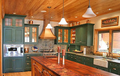 Green Kitchen Cabinets on Posted By Live More Now At 2 21 Pm 4comments