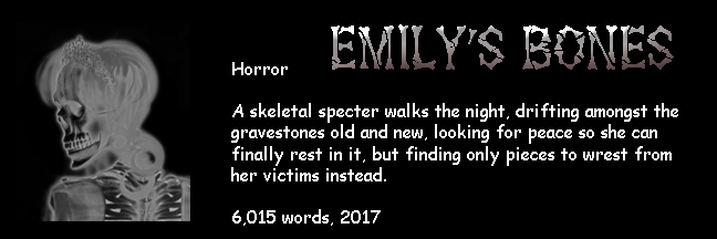 Banner Link for Gori Suture's horror short story Emily's Bones