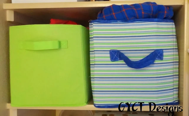 how to make collapsible fabric boxes