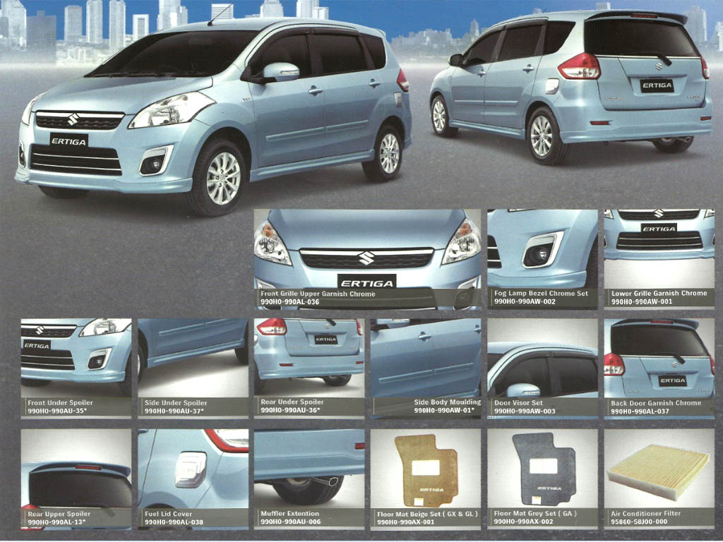 Percantik Ertigaku Dengan Asesoris Dari Suzuki Dealer Mobil Suzuki