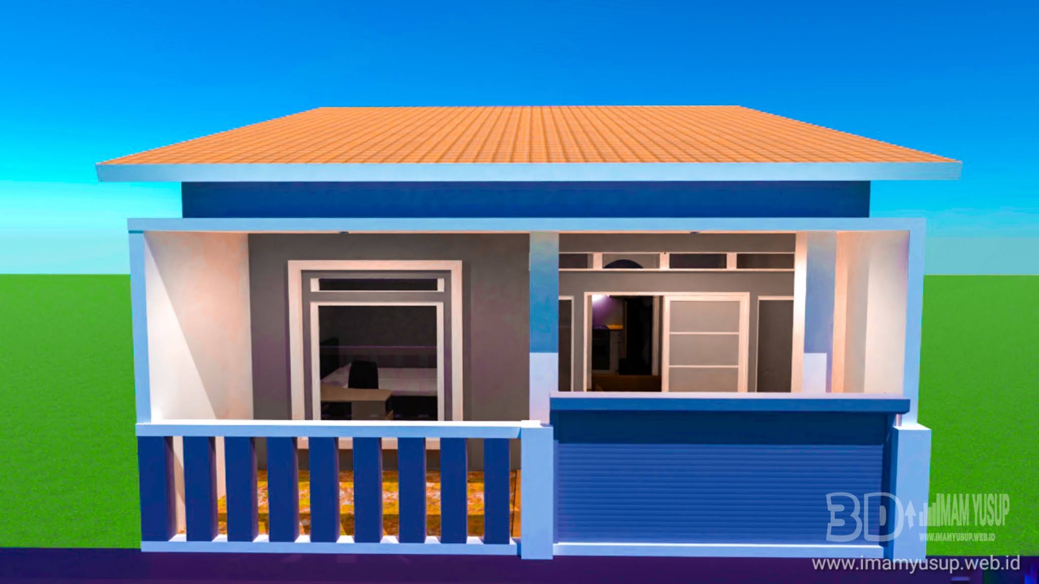Desain Rumah Minimalis Ukuran Panjang 8 Meter Lebar 6 Meter Home Design Imam Yusup