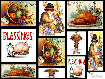 Thanksgiving Postcards Collection