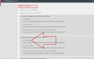 download php 7.4