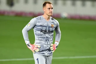 Ter Stegen has apologized to Barcelona Fans for poor performance Against Bayern Munich