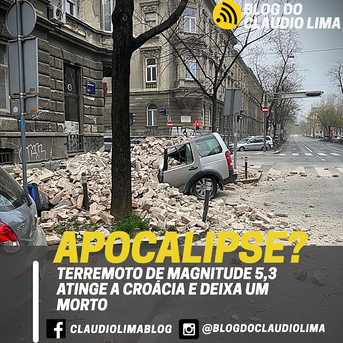 APOCALIPSE - Terremoto de magnitude 5,3 atinge a Croácia e deixa um morto