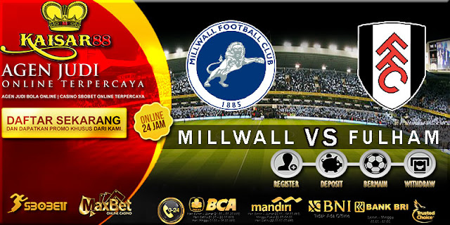 PREDIKSI TEBAK SKOR JITU MILLWALL VS FULHAM 26 SEPTEMBER 2018