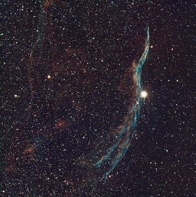 NGC 6960, nebulosa del Vel (part oest) al Cygne