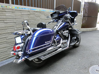 Tsukayu hard saddle bags on VL1500 IntruderC1500 Boulevard C90