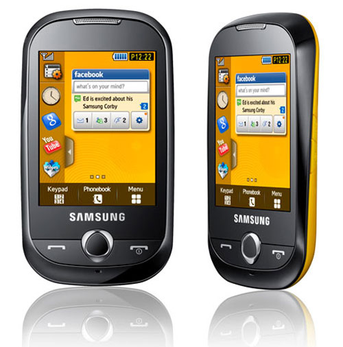 Mobile Phone: Samsung Corby