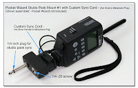 CP1085: PW Studio Pack Mount #1 with Custom Sync Cord