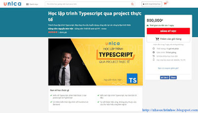 KHÓA HỌC HỌC LẬP TRÌNH TYPESCRIPT QUA PROJECT THỰC TẾ