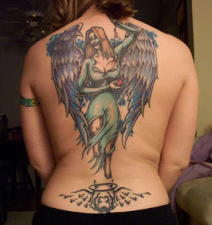 angel tattoo