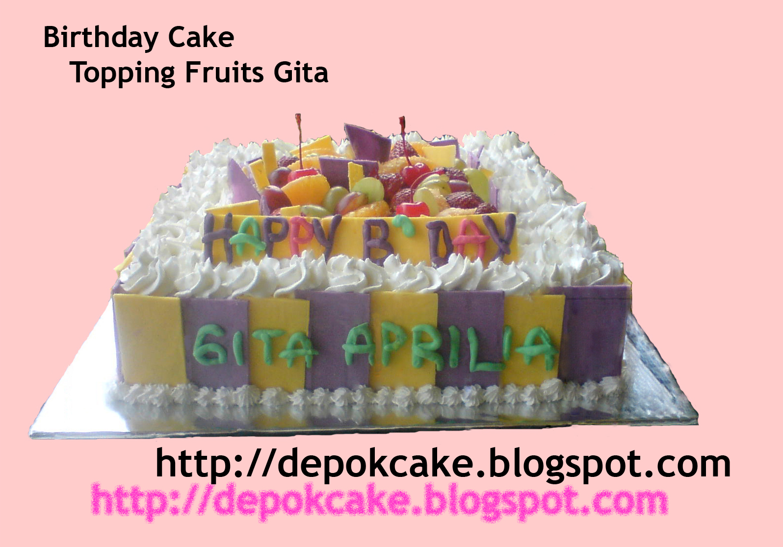 DEPOK CAKE Kue Ulang Tahun Untuk Dewasa dan Remaja