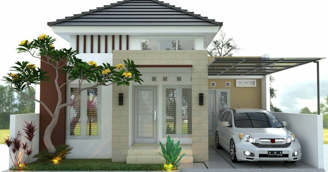 Desain dan Denah  Rumah  Minimalis  Konsep Hemat Energi Ukuran 6 x  10  M Cocok Untuk di Perkotaan 