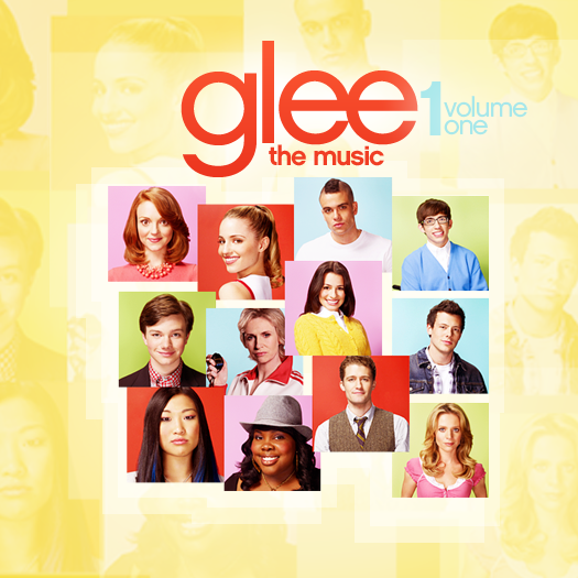 Glee Cast Glee Vol 1 FanMade Album Cover Made by Ian
