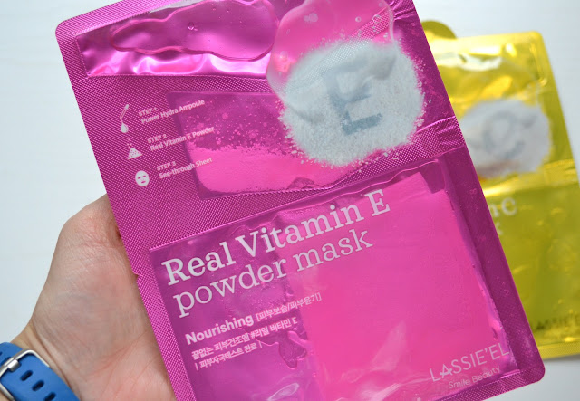 Lassie'el Real Vitamin E and C Powder Masks