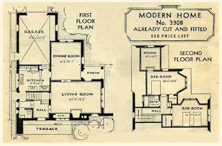 Sears Hillsboro floor plan 1935 catalog