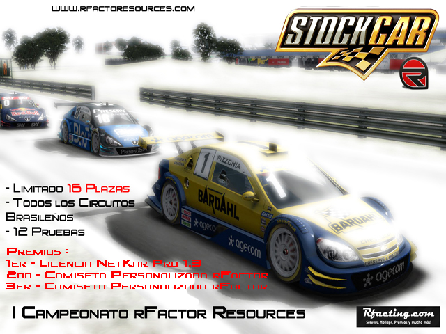 Campeonato rFactor Resources Stock Cars V8