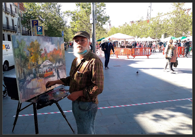 VILAFRANCA DEL PENEDES-SANT JORDI-PINTURA-CONCURS-ART-PAISATGES-RAMBLA-FOTOS-PINTOR-ERNEST DESCALS