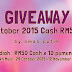 Giveaway October 2015 Cash RM500 by Emas Putih