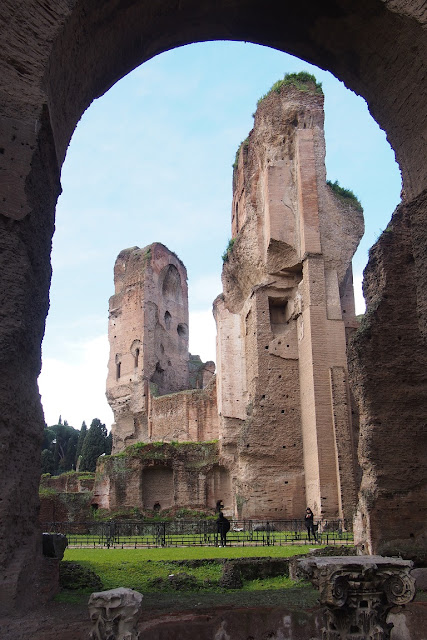 Title: Baths of Caracalla in Rome, Source: own resources, Authors: Agnieszka and Michał Komorowscy