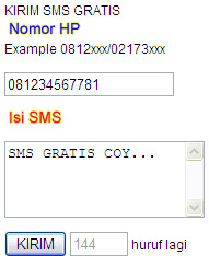 Sms Gratis Sampai Mati! Mau? [ www.BlogApaAja.com ]